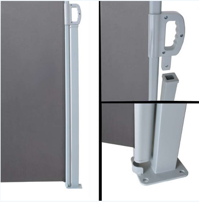 Seitenmarkise - Motiv "Bergsee"