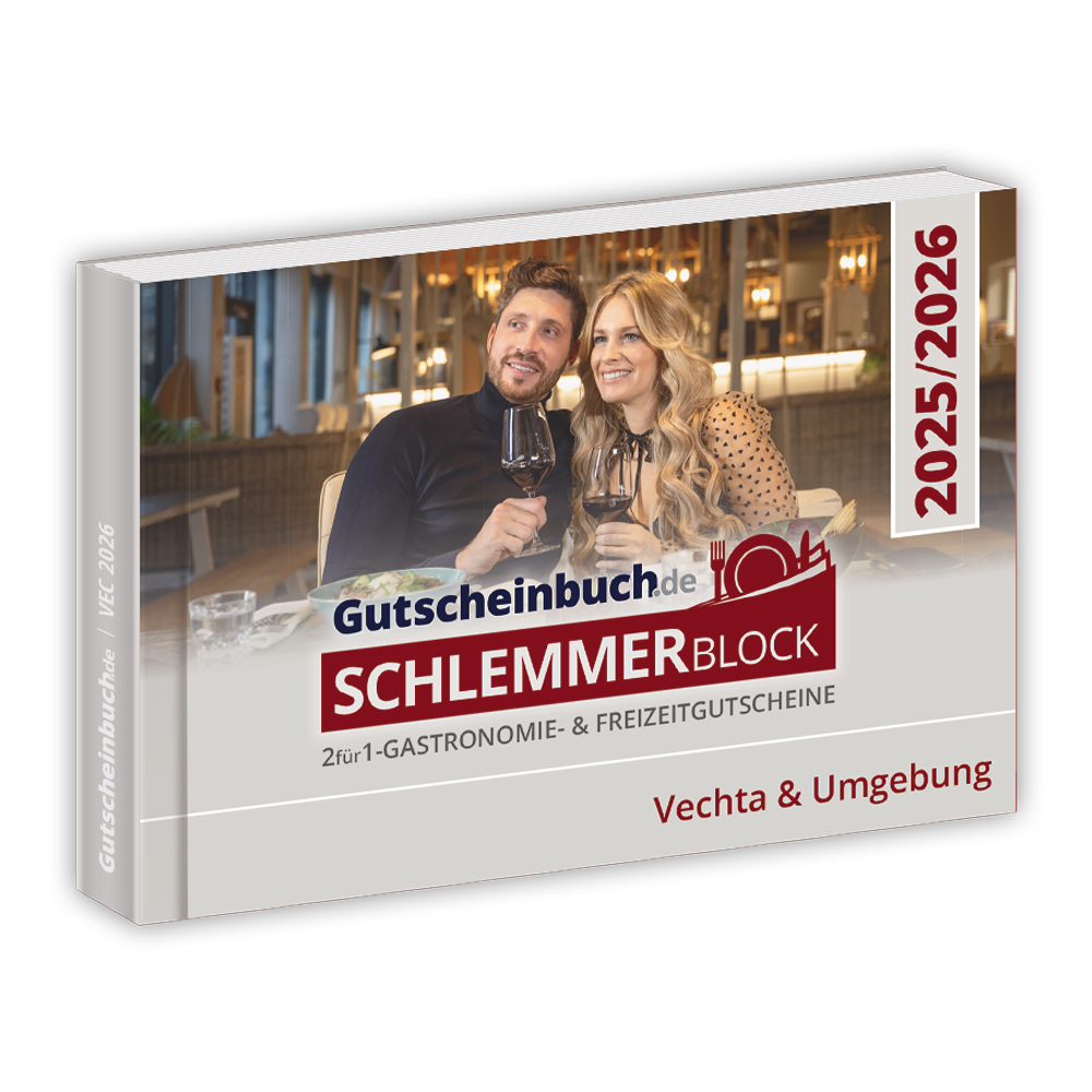 Gutscheinbuch.de Schlemmerblock Vechta & Umgebung 2025/2026